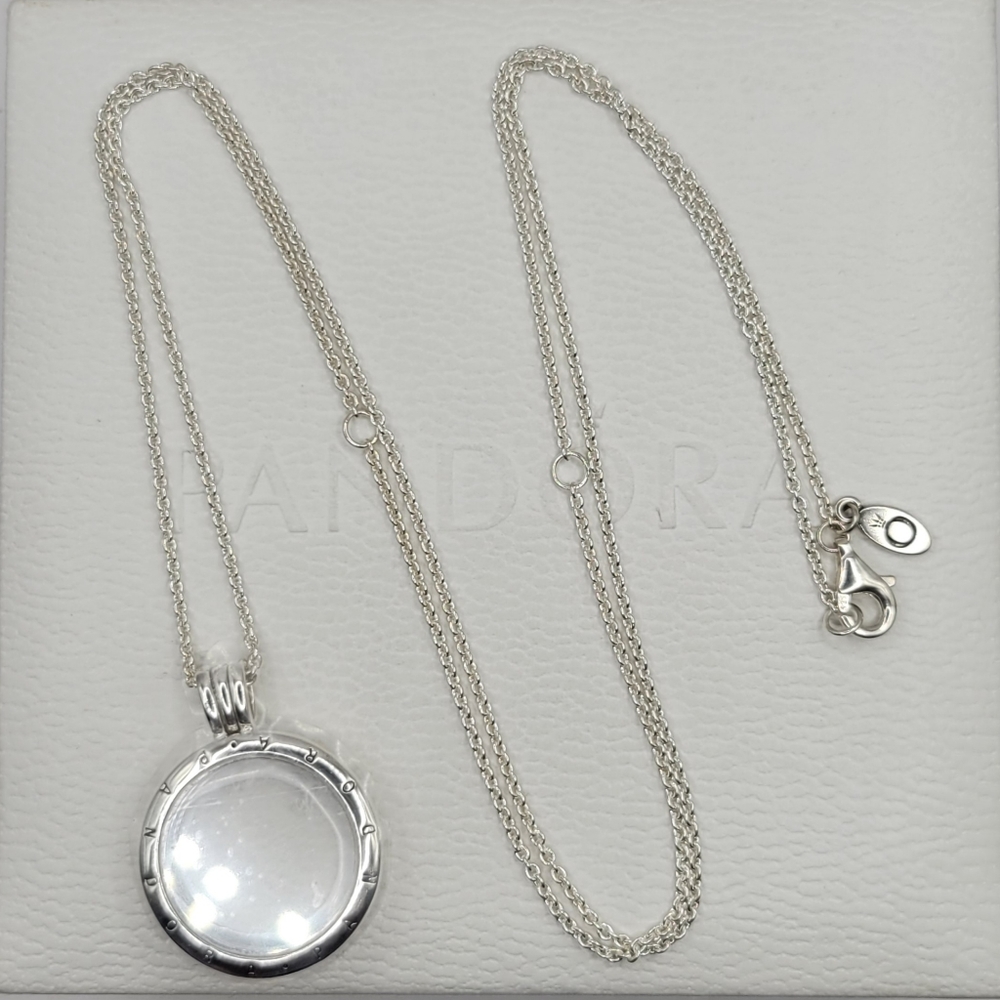 🎁Authentic Pandora ⭐️RETIRED⭐️ LOCKET NECKLACE